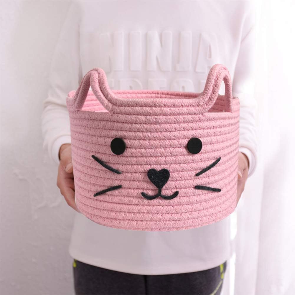 Paniers de Rangement - CottonStorageBaskets™ - Rose