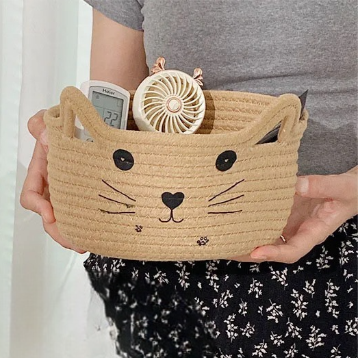 Paniers de Rangement - CottonStorageBaskets™ - Marron