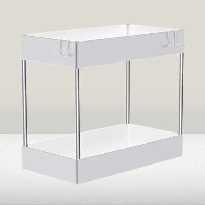 Rangement salle de bain - BathMultipurposeRack™ - Blanc