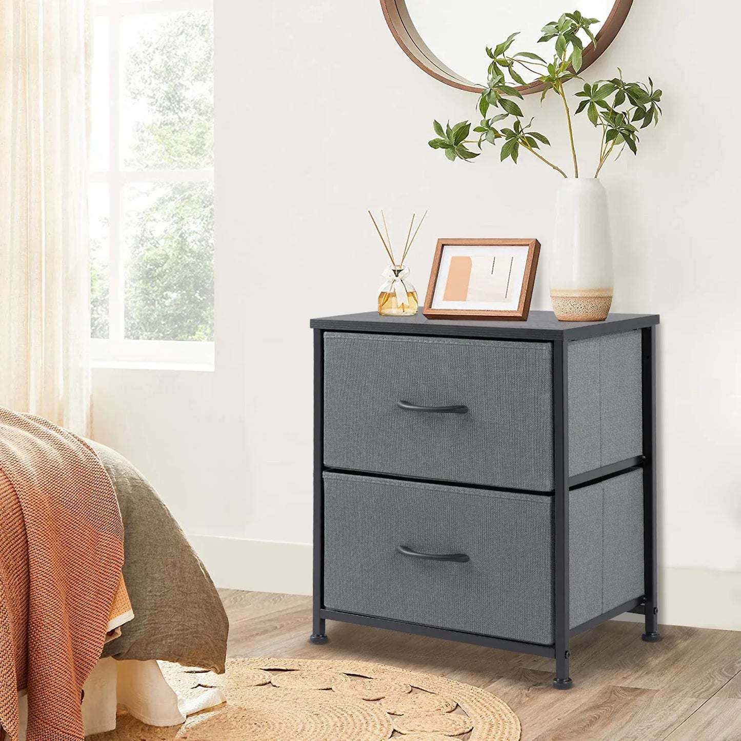 Table de Chevet - JHKCab™ - Gris