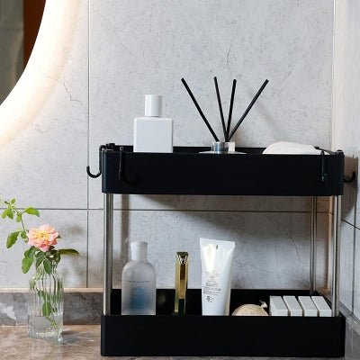 Rangement salle de bain - BathMultipurposeRack™ - Noir