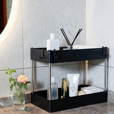 Rangement salle de bain - BathMultipurposeRack™ - Noir