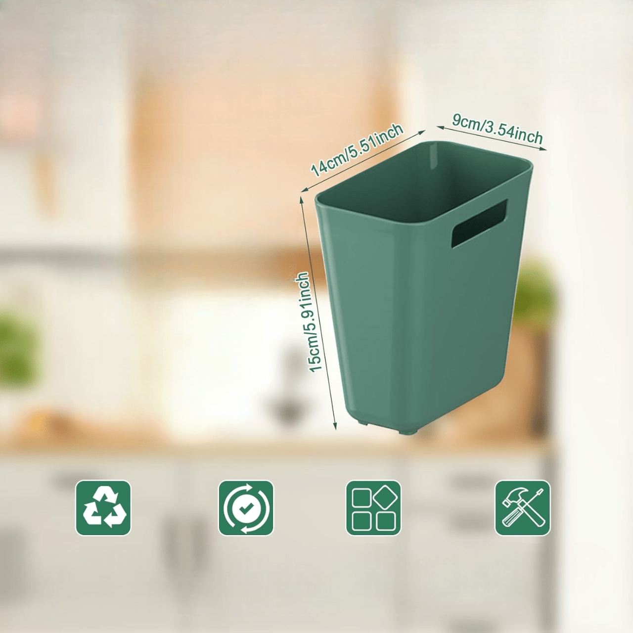 Organisateur Salle De Bain - MultifunctionalShelfOrganizer™ - Vert