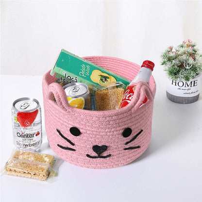 Paniers de Rangement - CottonStorageBaskets™ - Rose