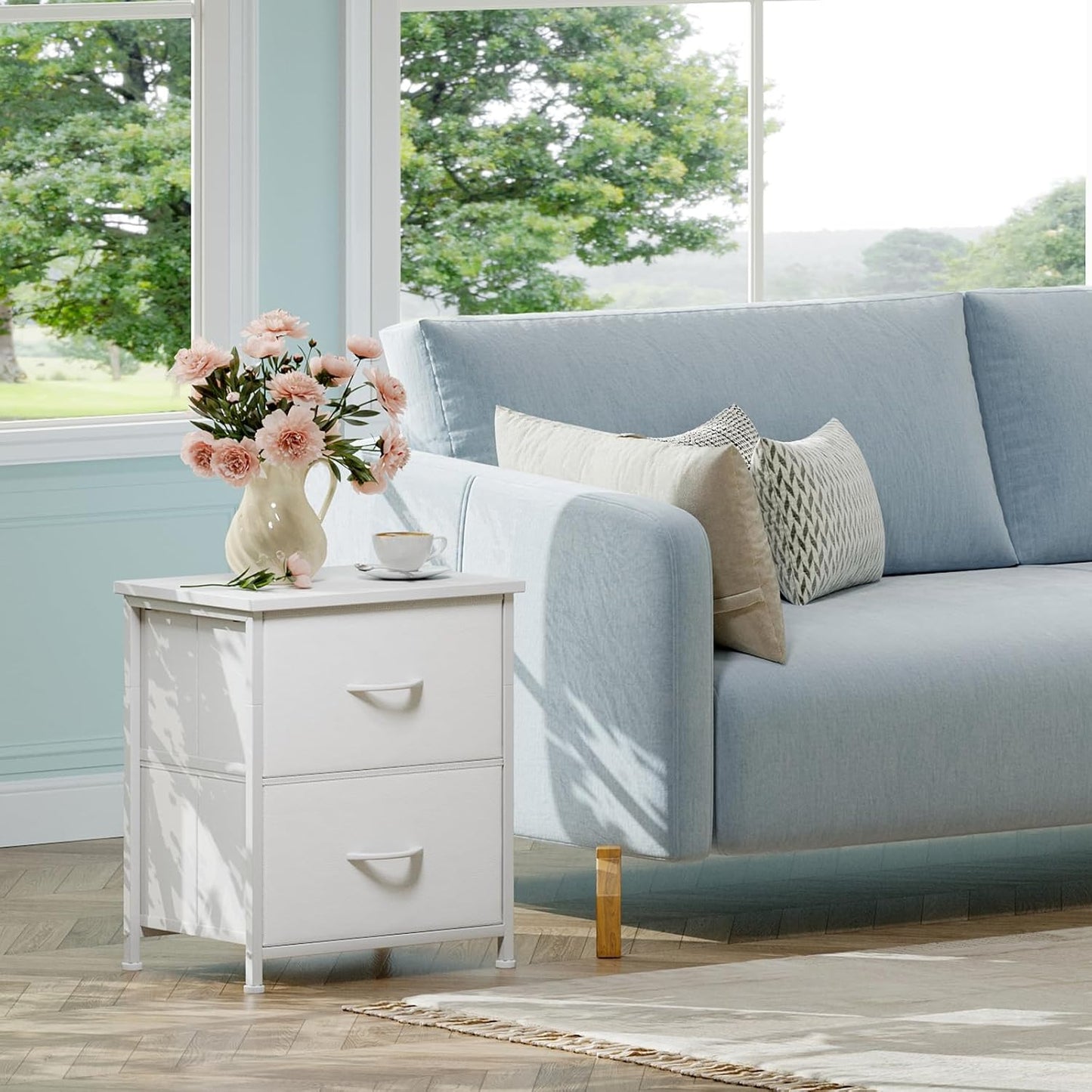 Table de Chevet - JHKCab™ - Blanc