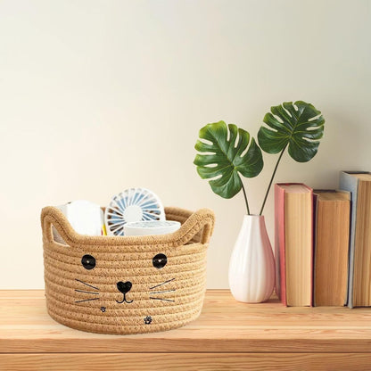 Paniers de Rangement - CottonStorageBaskets™ - Marron