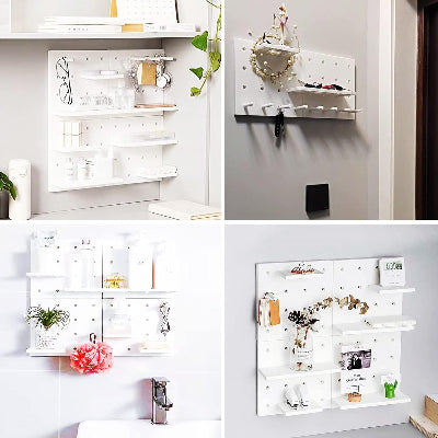 Rangement Mural - WallGrid™ - Blanc