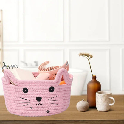 Paniers de Rangement - CottonStorageBaskets™ - Rose