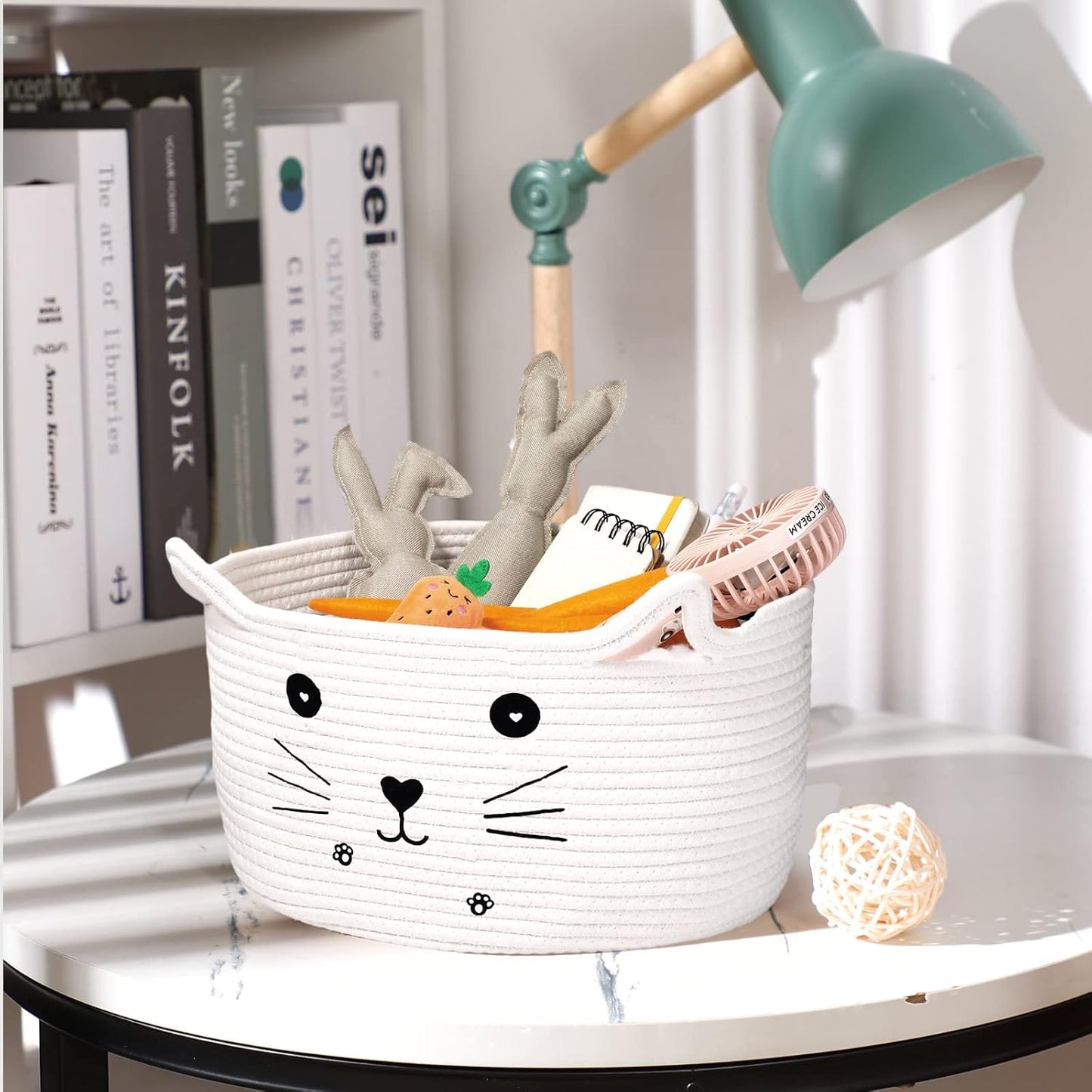 Paniers de Rangement - CottonStorageBaskets™ - Blanc