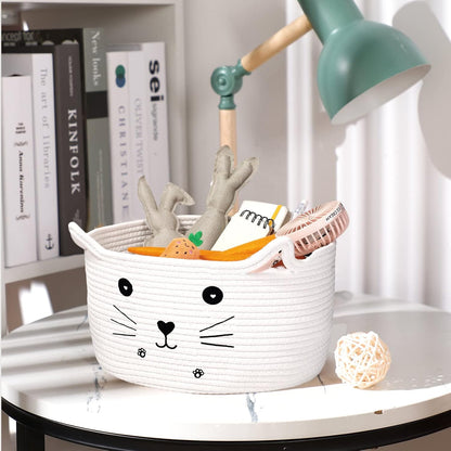 Paniers de Rangement - CottonStorageBaskets™ - Blanc