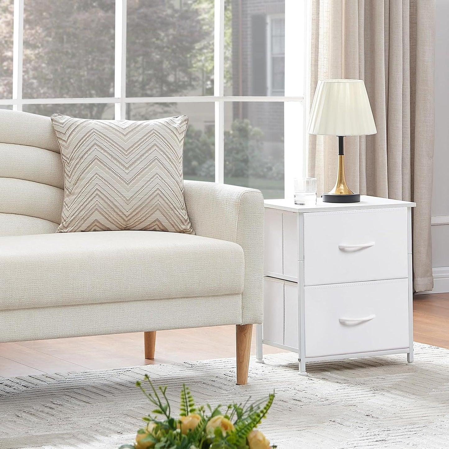 Table de Chevet - JHKCab™ - Blanc