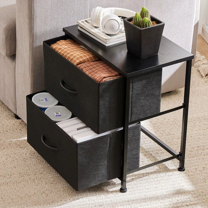 Table de Chevet - JHKCab™ - Noir