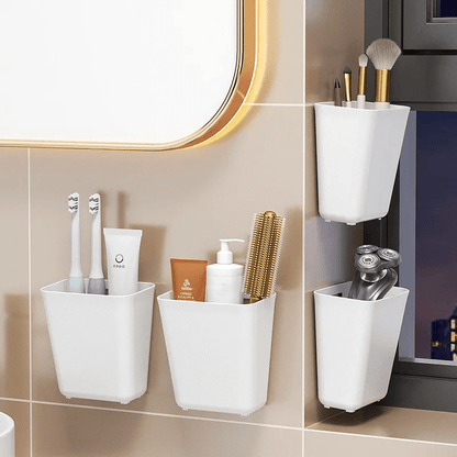 Organisateur Salle De Bain - MultifunctionalShelfOrganizer™ - Blanc
