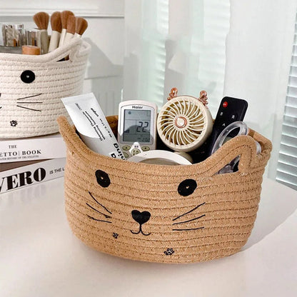 Paniers de Rangement - CottonStorageBaskets™ - Marron